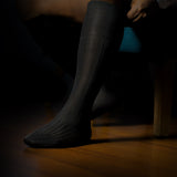 Black Dress Socks - Over the Calf