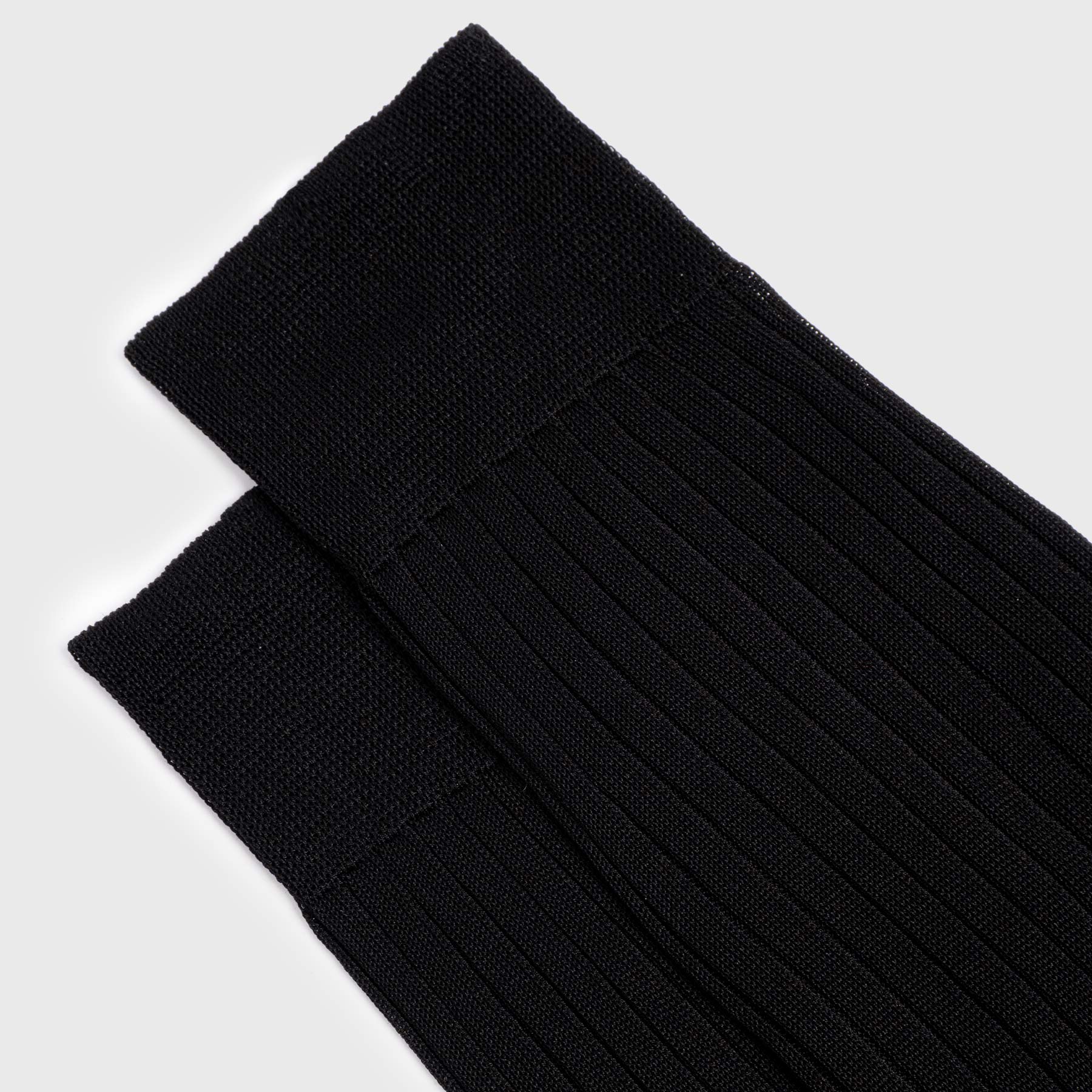 Black Mid-Calf Dress Socks | Egyptian Cotton | Aklasu Black Mid-Calf Dress Socks | Egyptian Cotton | Aklasu