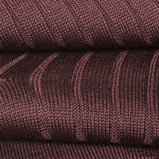 Burgundy Dress Socks Closeup. Made in Italy. Egyptian Cotton. 240-Needles