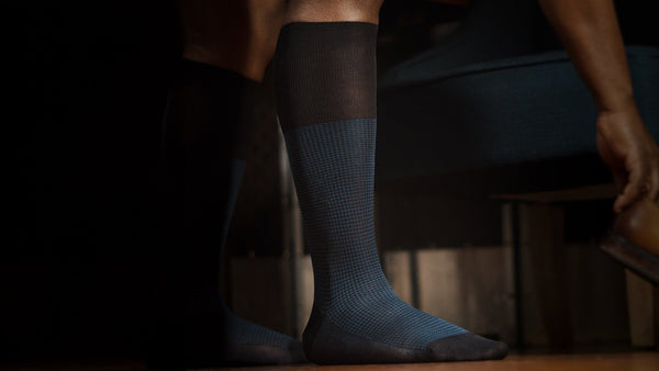 A Guide to Men's Dress Socks that Builds Sophistication from the Ground Up