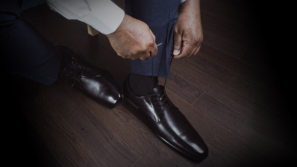 Aklasu Black Over the Calf Cotton Dress Socks