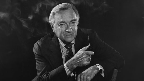 Walter Cronkite Photographed By Yousuf Karsh