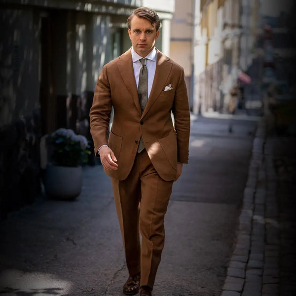 Styling a Brown Suit: Timeless Tips for a Polished Look Aklasu Styling a Brown Suit: Timeless Tips for a Polished Look Aklasu