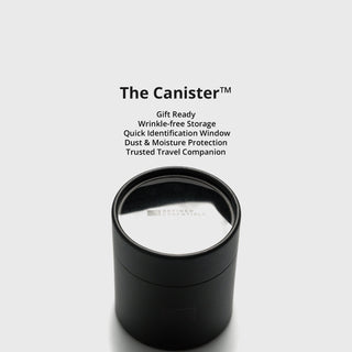 "Intro" Navy and Steel Blue Block Striped Grenadine Tie