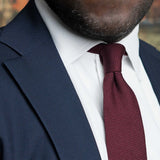 Burgundy Grenadine Tie
