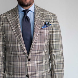 Charcoal Grenadine Tie