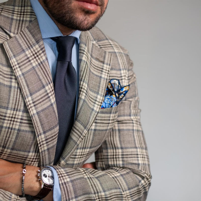 Charcoal Grenadine Tie
