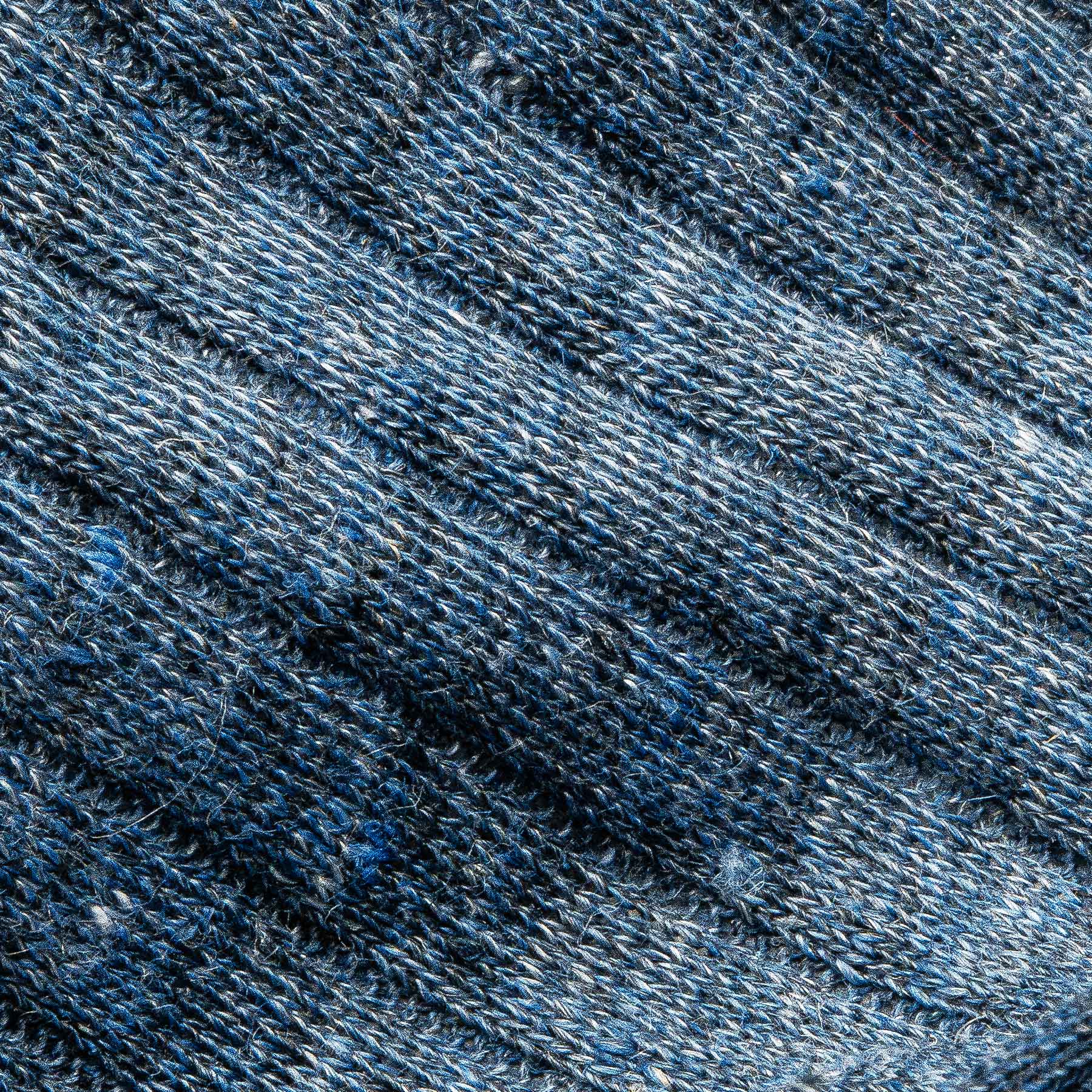 Denim Blue Linen Socks