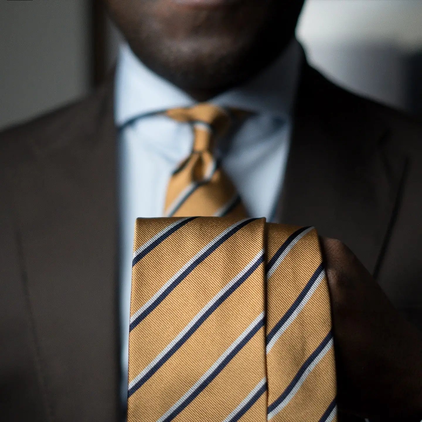 Rise and Shine in a Yellow Tie