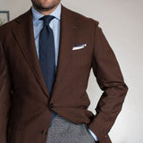 The Navy Set: Grenadine Tie and Pocket Square
