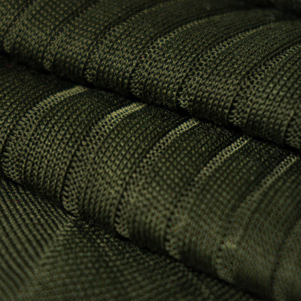 Olive Green Dress Socks Close-up - AKLASU