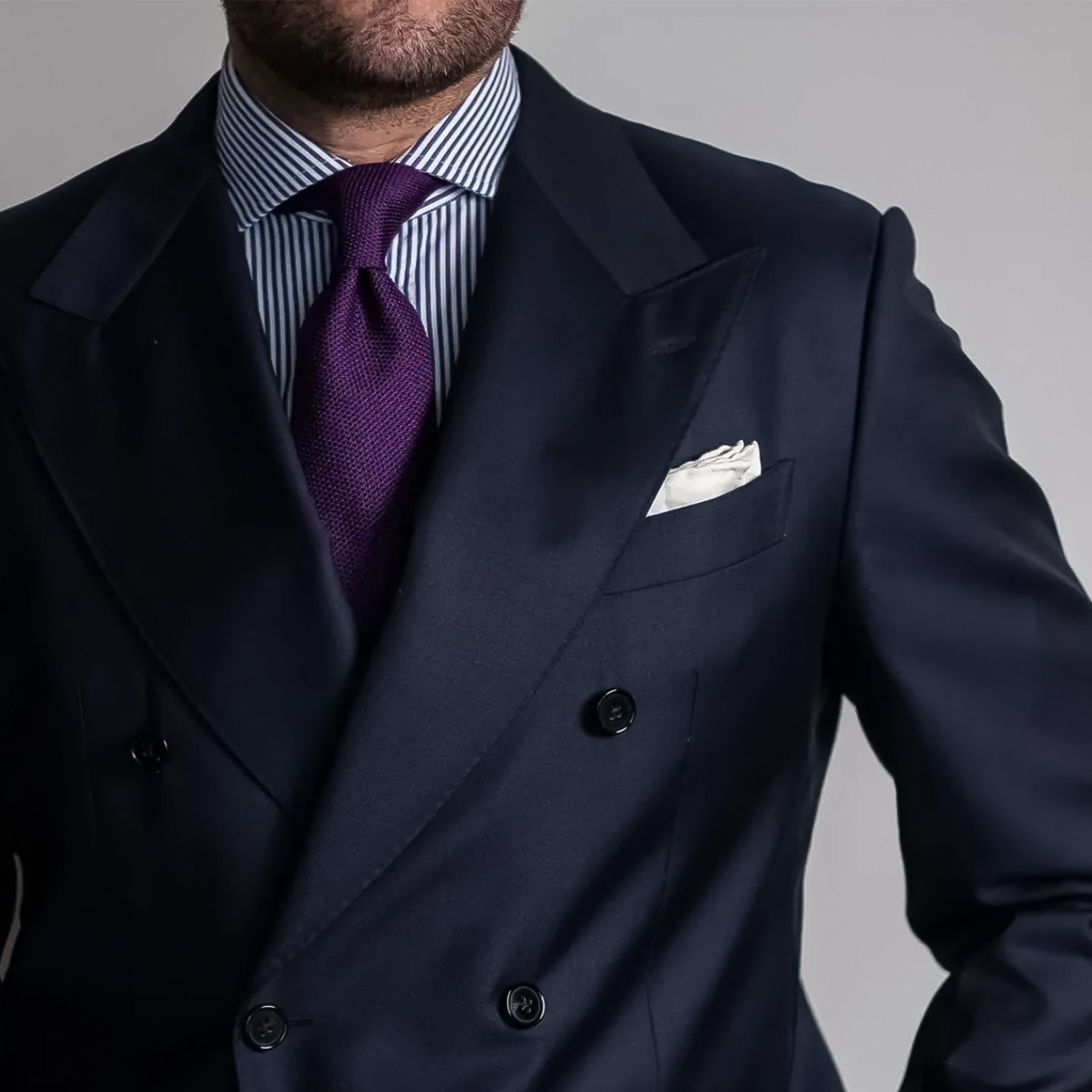 Purple Grenadine Tie