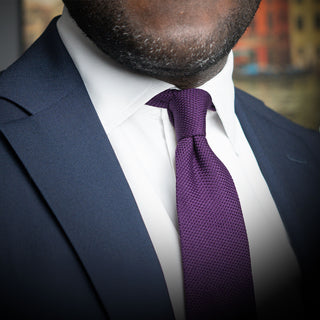 Purple Grenadine Tie