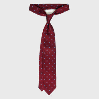 Red Floral Grenadine Tie