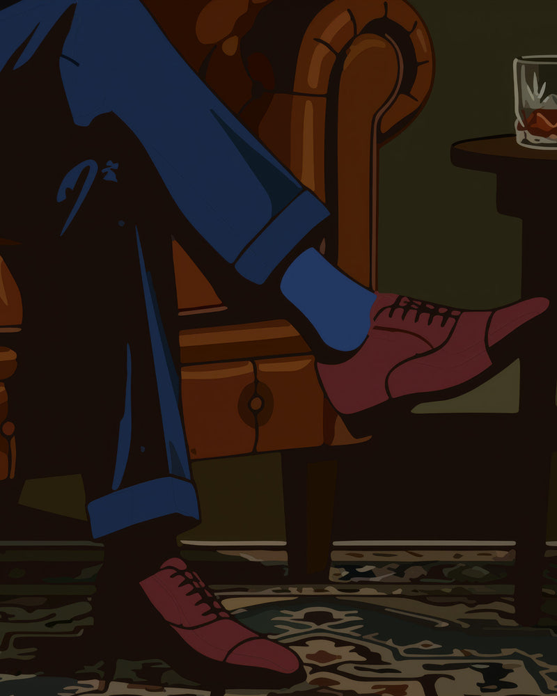 The right sock, worked out for you.