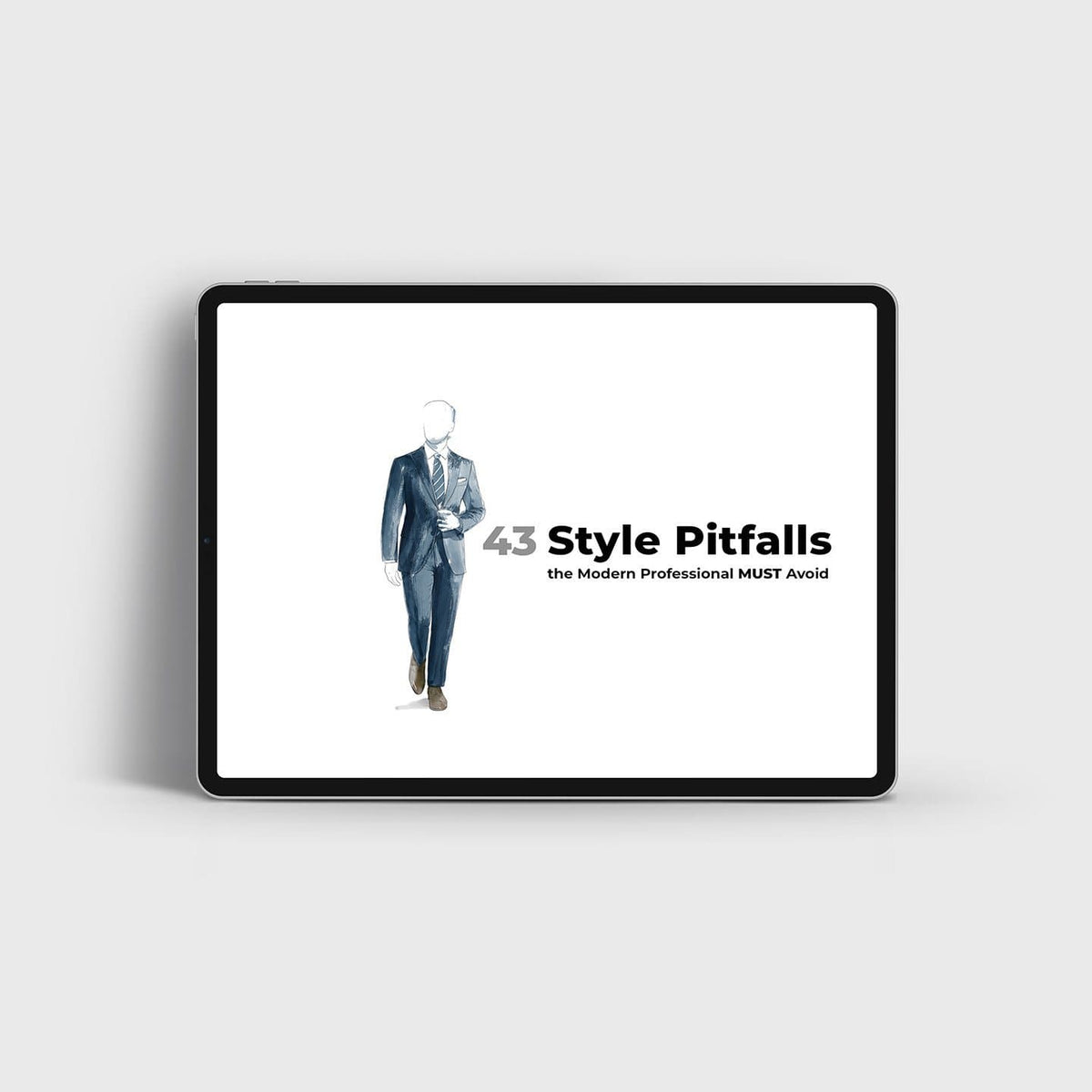 43 Style Tips for Men to Avoid eBook