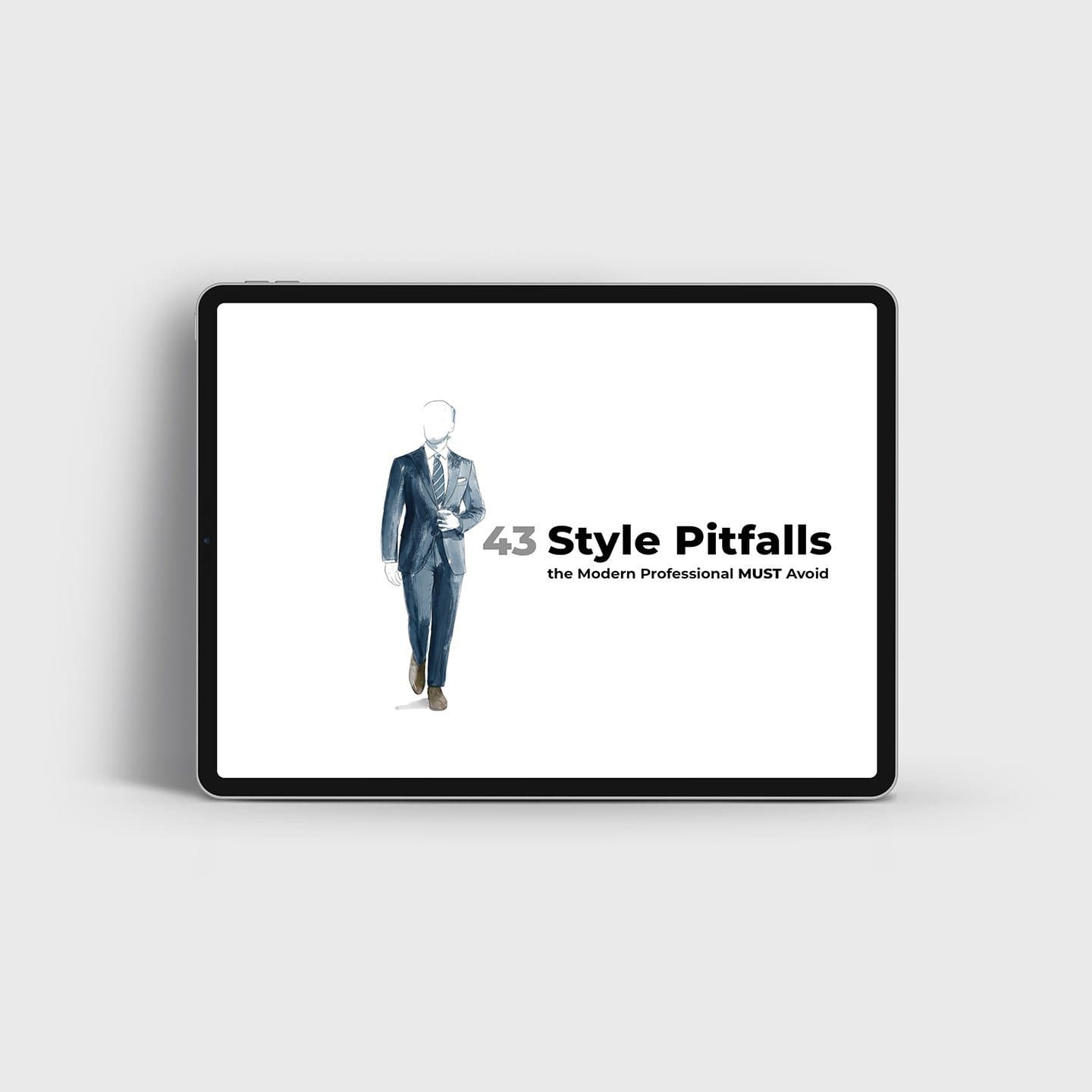 43 Style Tips for Men to Avoid eBook