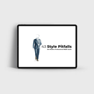 43 Style Tips for Men to Avoid eBook