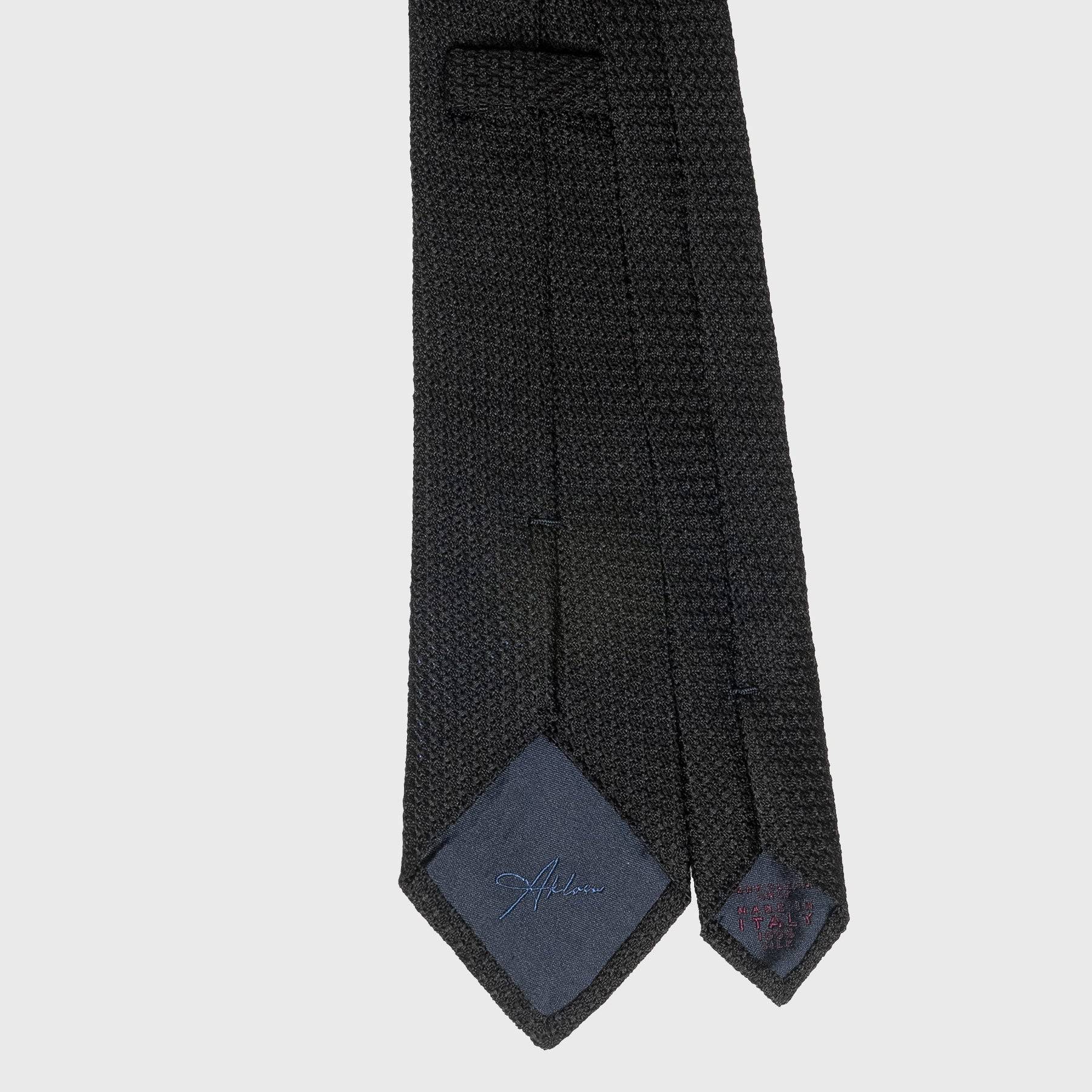Black Grossa Grenadine - Standard Length: 58 ⅜’ Width: 3¼” - Aklasu
