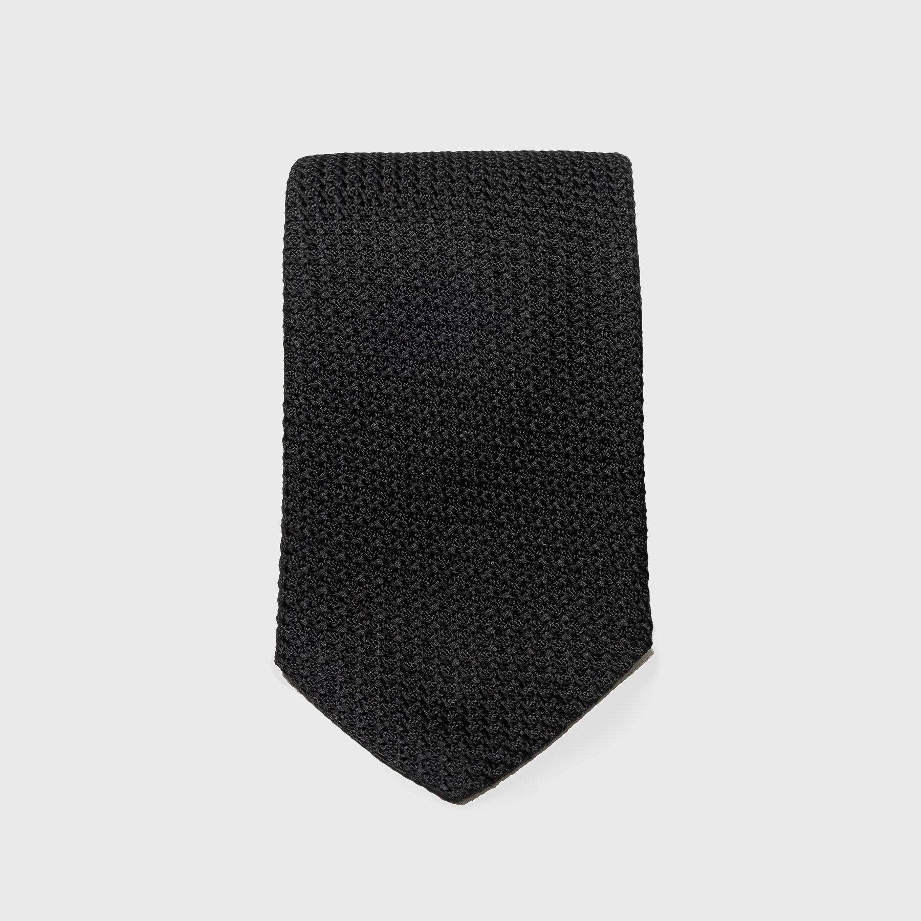 Black Grossa Grenadine - Standard Length: 58 ⅜’ Width: 3¼” - Aklasu