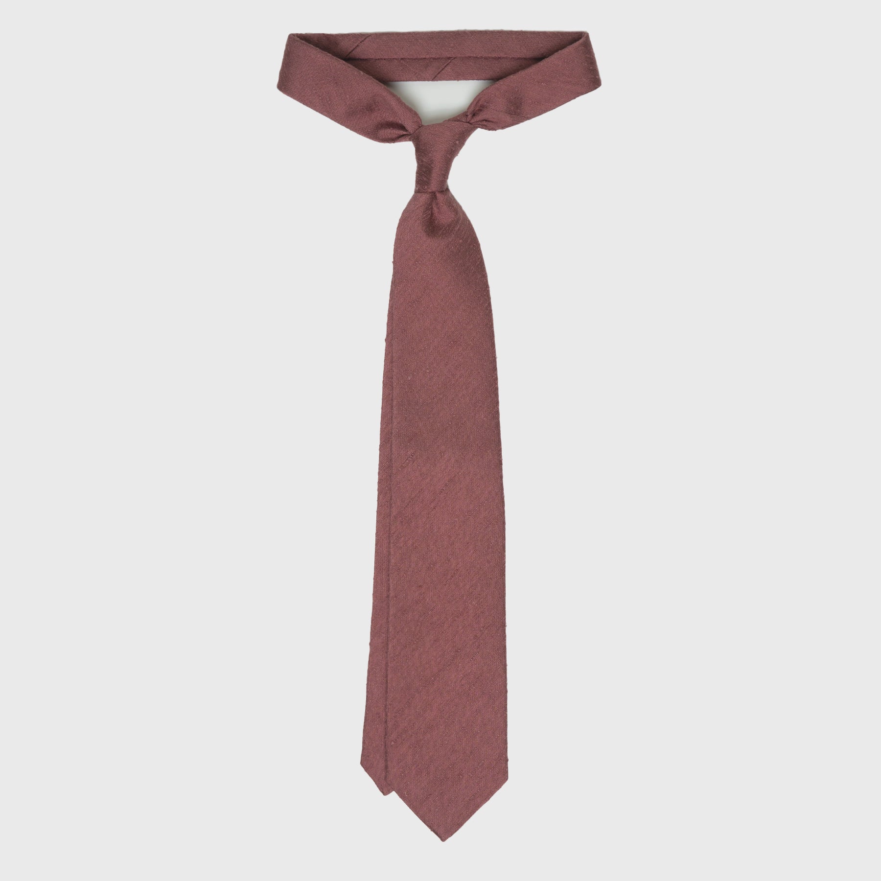 Dusty Rose Shantung - Standard Length: 58 ⅜’ Width: 3¼” - Aklasu