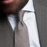 Grey Shantung - Standard Length: 58 ⅜’ Width: 3¼” - Aklasu