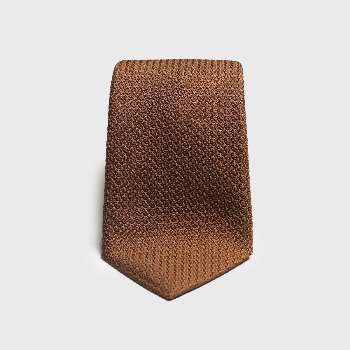 Honey Brown Grossa Grenadine - Standard Length: 58 ⅜’ Width: 3¼” - Aklasu