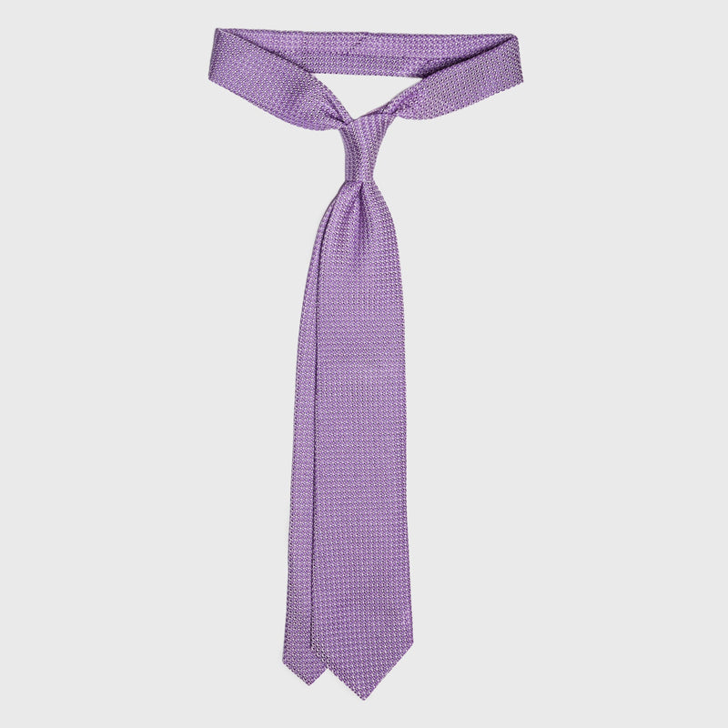 Lavender and White Grossa Grenadine - Standard Length: 58 ⅜’ Width: 3¼” - Aklasu