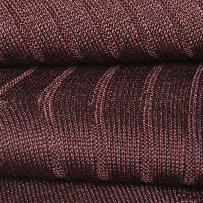 Burgundy Mid-Calf Dress Socks | Egyptian Cotton | Aklasu L Burgundy Mid-Calf Dress Socks | Egyptian Cotton | Aklasu L