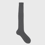 Men’s Grey Dress Socks - Over the Calf - Aklasu