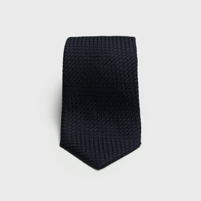 Midnight Blue Grossa Grenadine Tie