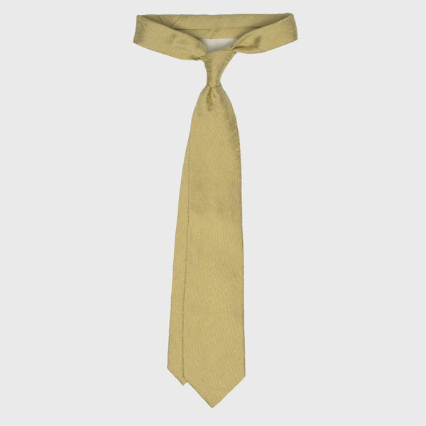 Pale Yellow Shantung - Standard Length: 58 ⅜’ Width: 3¼” - Aklasu