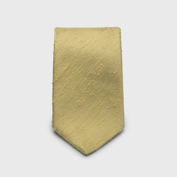 Pale Yellow Shantung - Standard Length: 58 ⅜’ Width: 3¼” - Aklasu