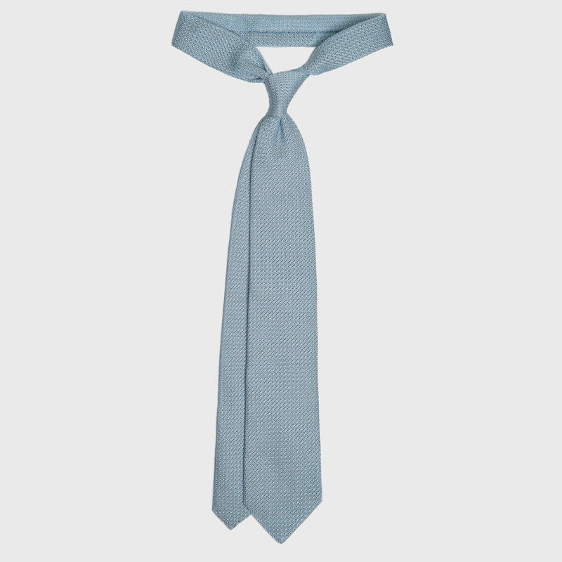 Sky Blue and White Grossa Grenadine - Standard Length: 58 ⅜’ Width: 3¼” - Aklasu