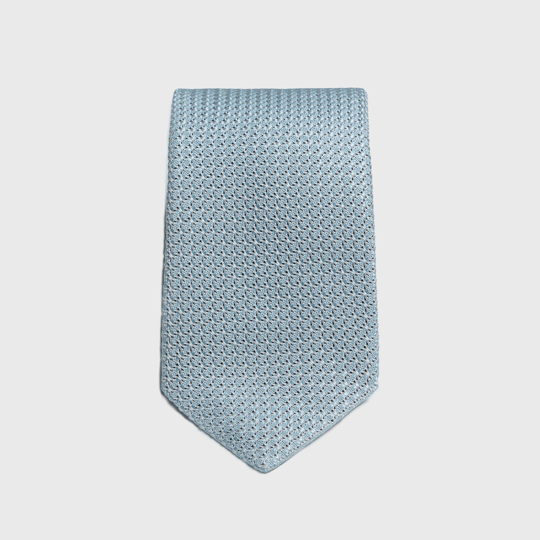 Sky Blue and White Grossa Grenadine - Standard Length: 58 ⅜’ Width: 3¼” - Aklasu