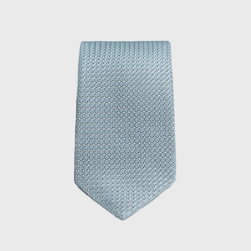 Sky Blue and White Grossa Grenadine - Standard Length: 58 ⅜’ Width: 3¼” - Aklasu