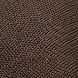 Brown Grenadine Tie fabric weave macro close-up