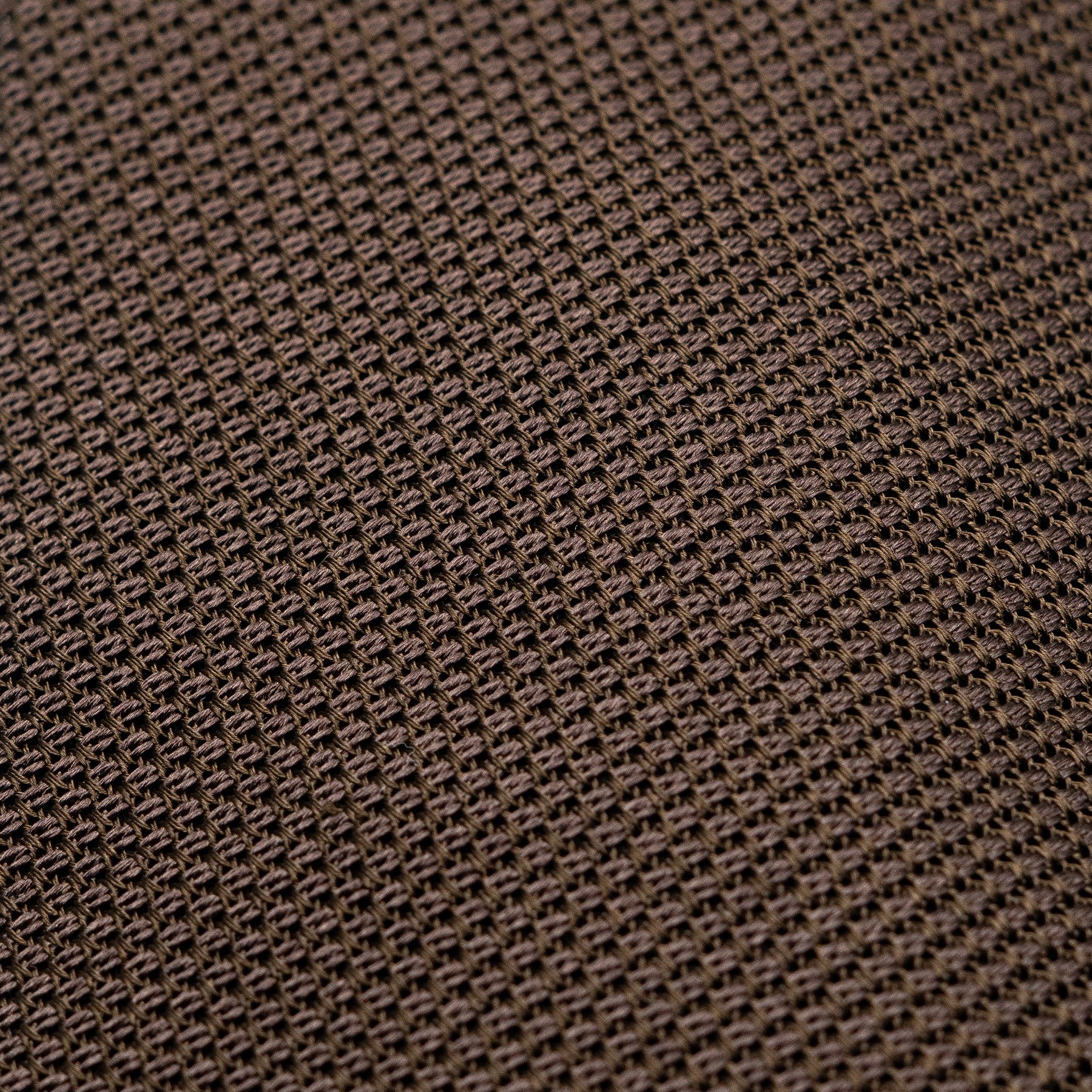 Brown Grenadine Tie fabric weave macro close-up