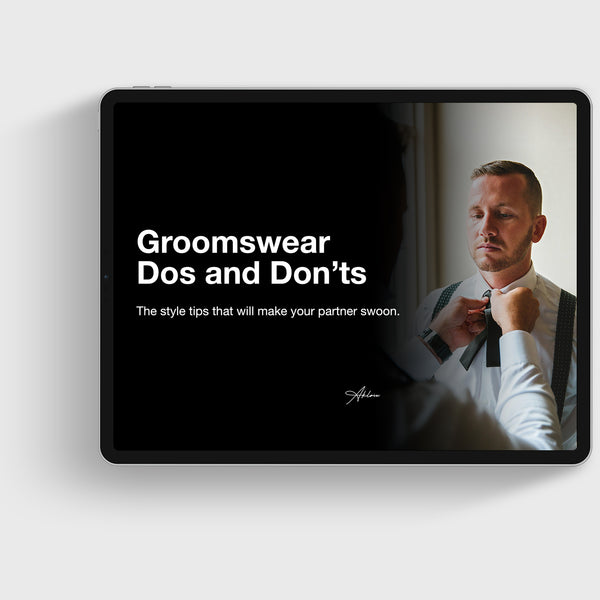 Groomswear Dos & Don'ts