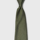 Sage Green Textured Melange Silk Tie | Aklasu