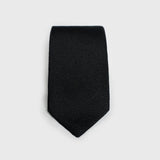 Grenadine Ties - Black Grenadine Tie